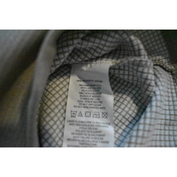 Callaway Golf Men's Med Pullover Quarter Zip Jacket Performance Grey Black - Picture 6 of 8